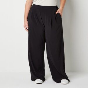 Stylus Women’s High Rise Wide Leg Pants Size 3X